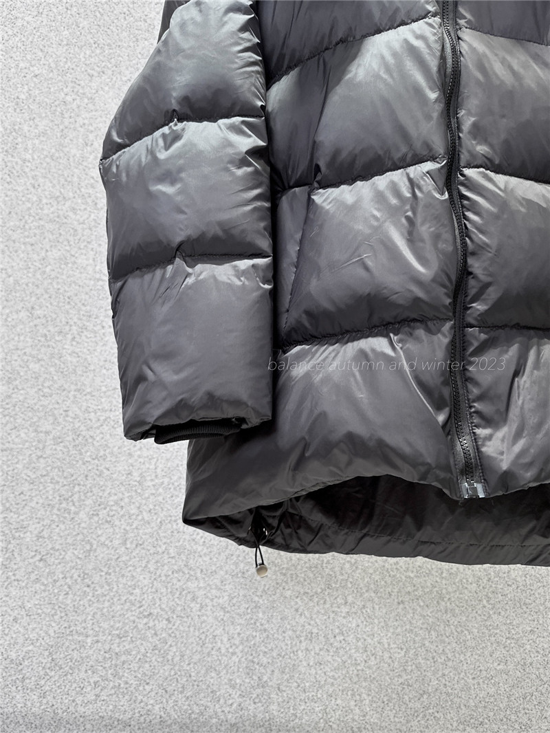 jil sander hooded down jacket