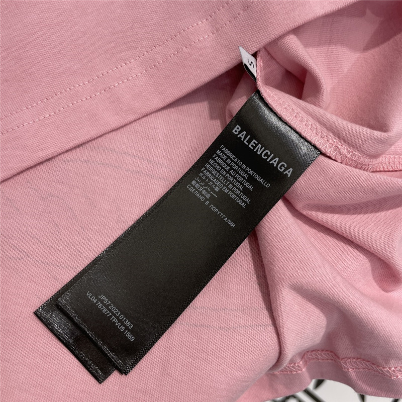 Ba1en*iaga new letter silhouette t-shirt