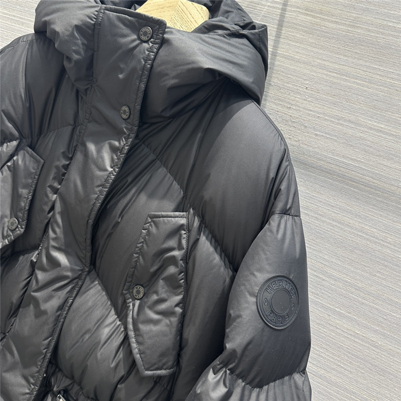 H**me5 long down jacket
