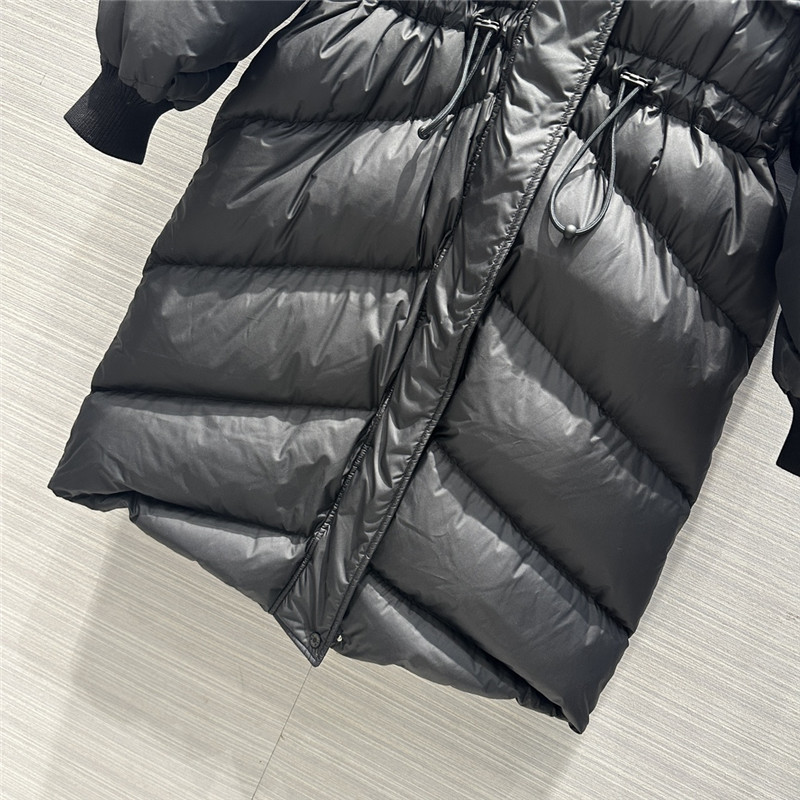 H**me5 long down jacket