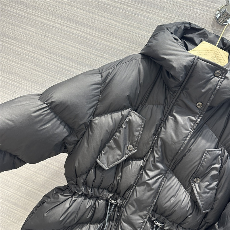 H**me5 long down jacket