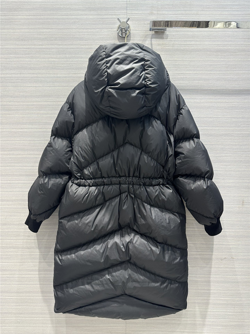 H**me5 long down jacket