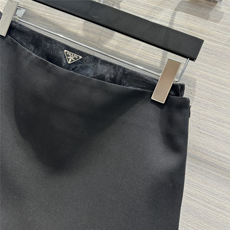 Pra*a party series mesh two-piece design skirt