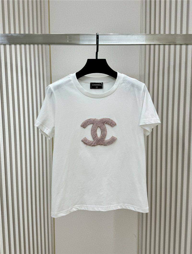 Chanel round neck short sleeve T-shirt