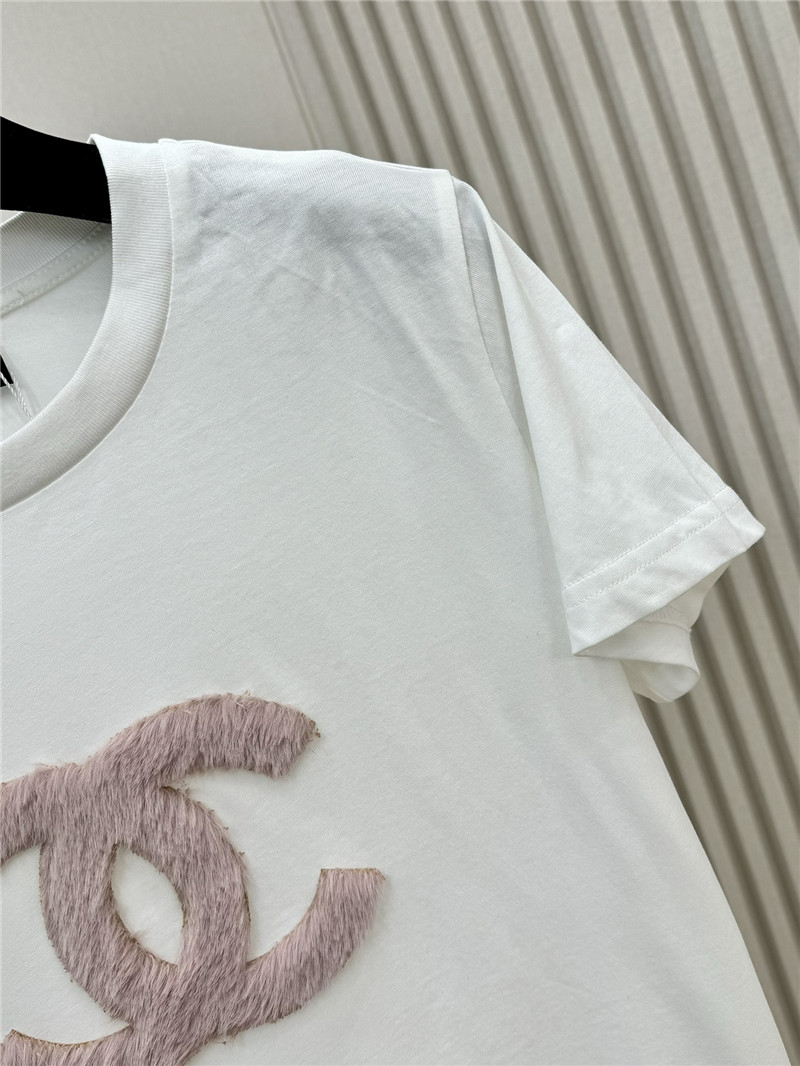 Chanel round neck short sleeve T-shirt