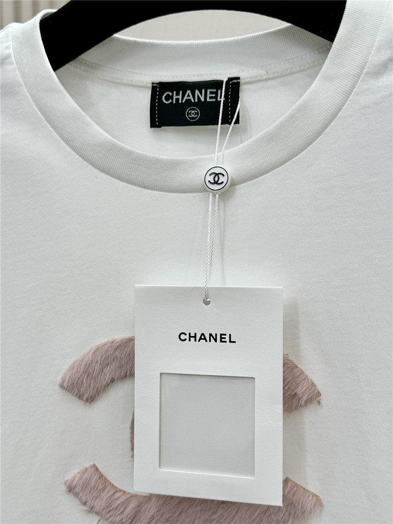 Chanel round neck short sleeve T-shirt