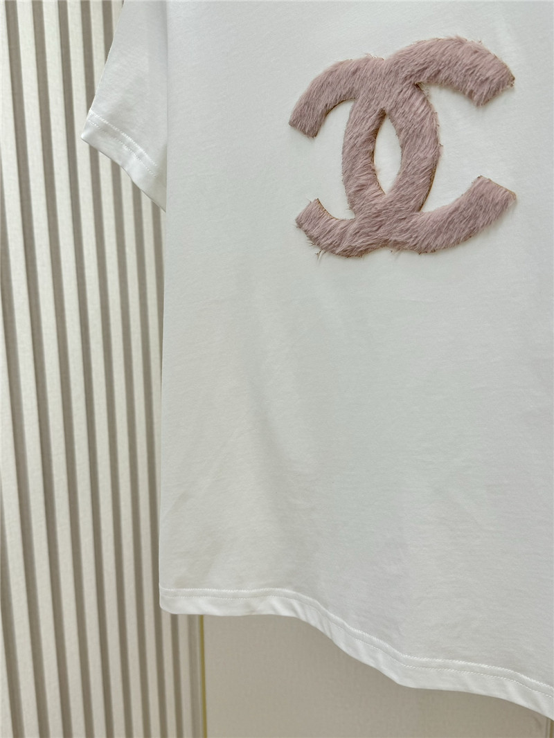 Chanel round neck short sleeve T-shirt