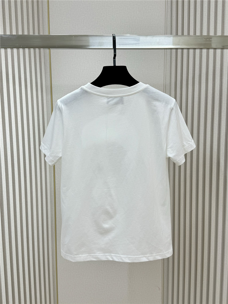Chanel round neck short sleeve T-shirt