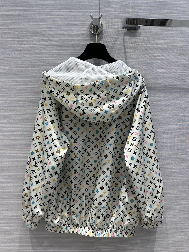 l0vis Vvtt0n lv monogram printed sun protection clothing set