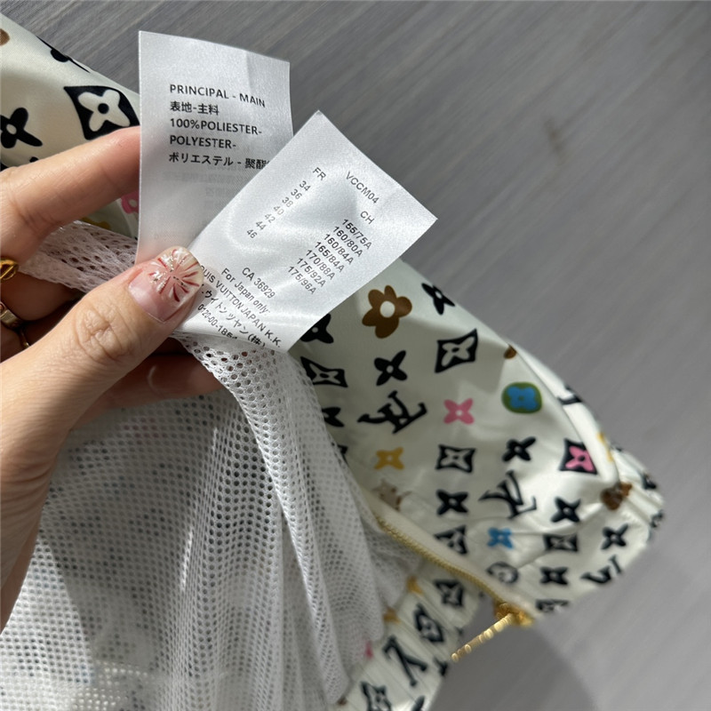 l0vis Vvtt0n lv monogram printed sun protection clothing set