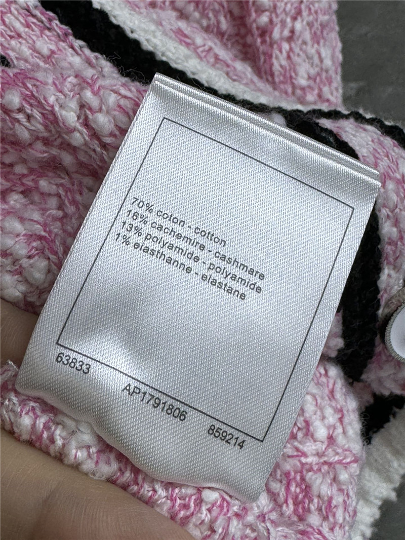 Chanel three-dimensional pattern cardigan