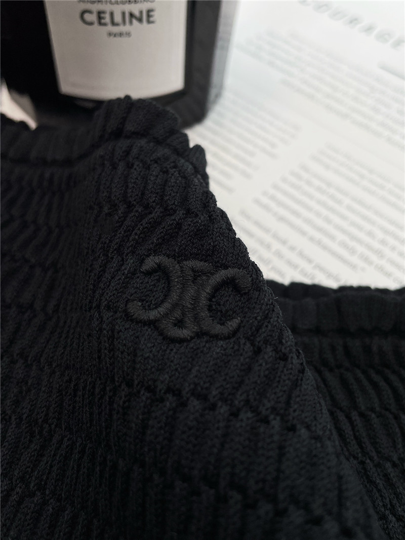 Ce1i*e pleated one-shoulder crop top