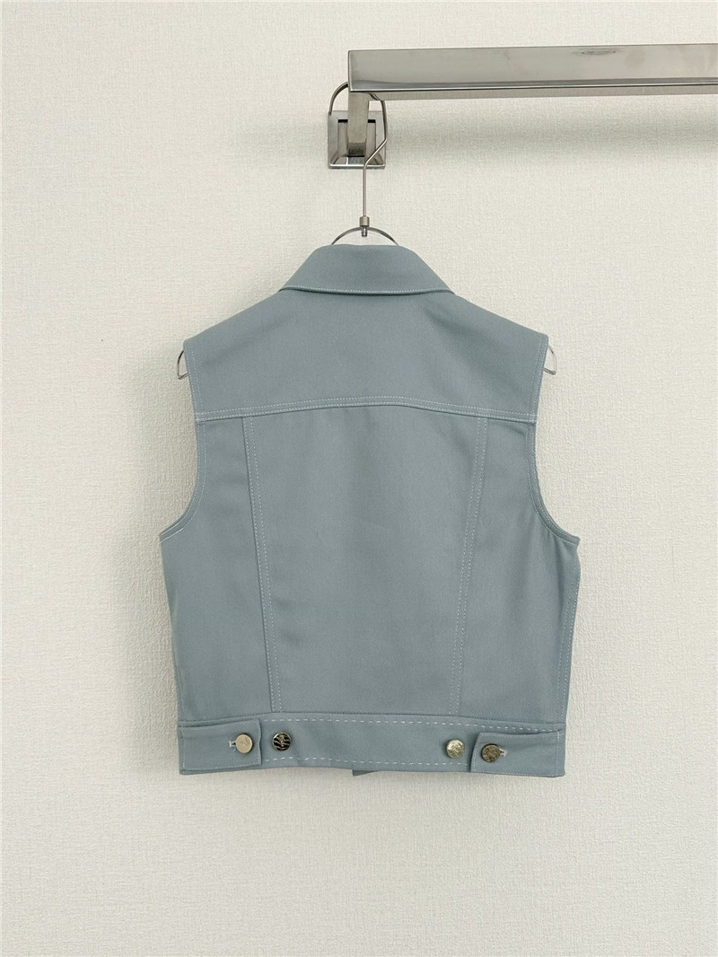 F**di lapel pocket vest