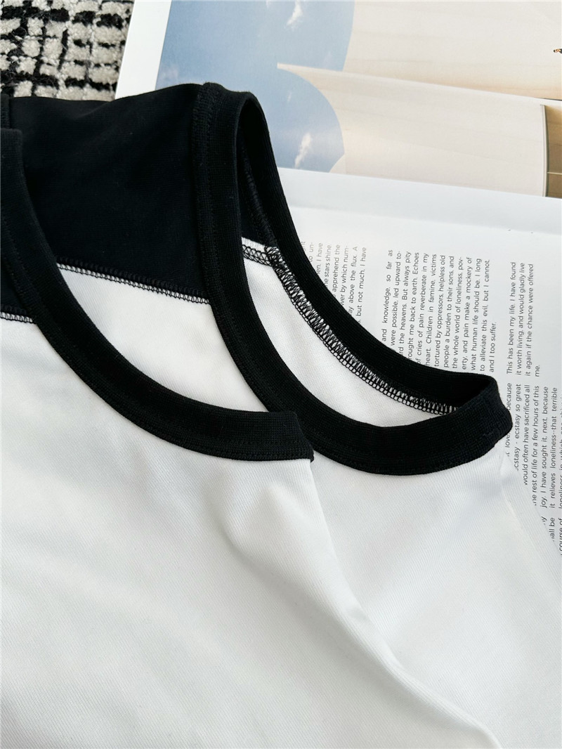 A1exa*der wang oval logo contrasting vest