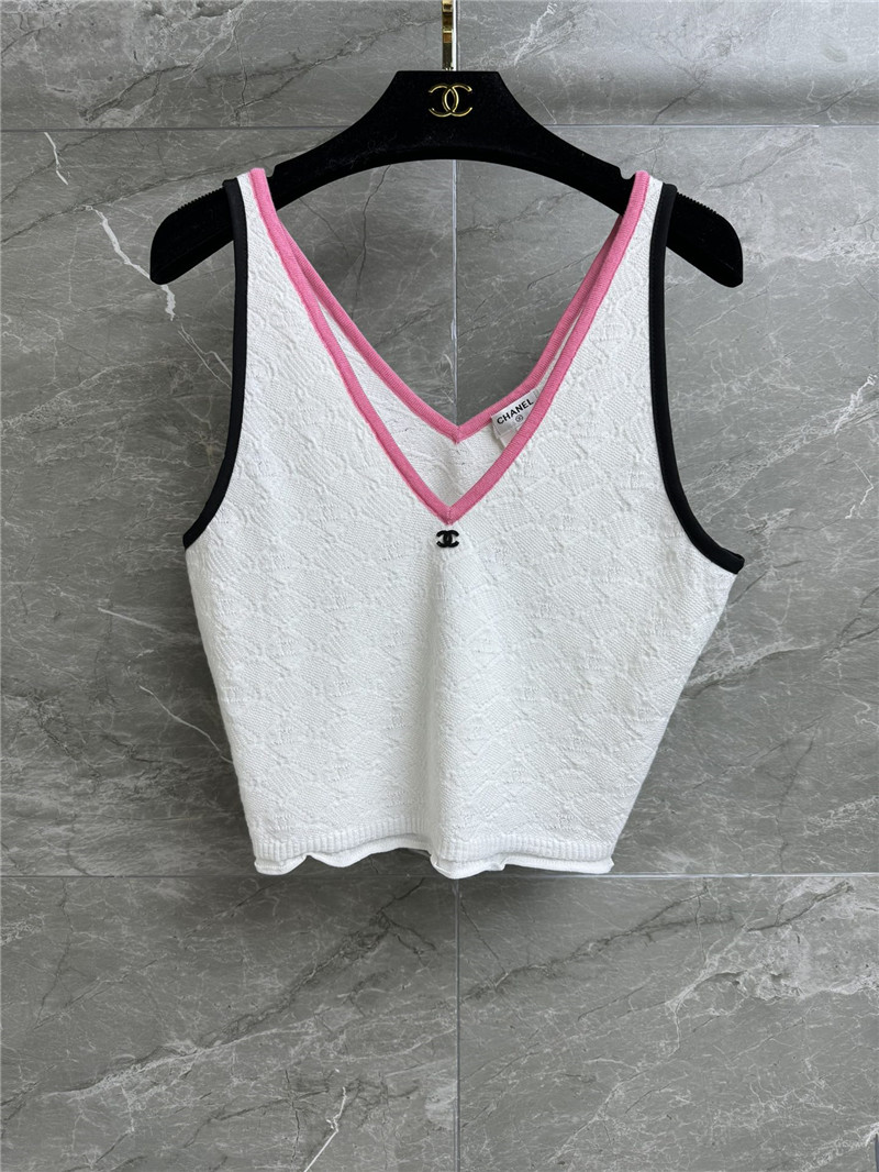Chanel V-neck camisole