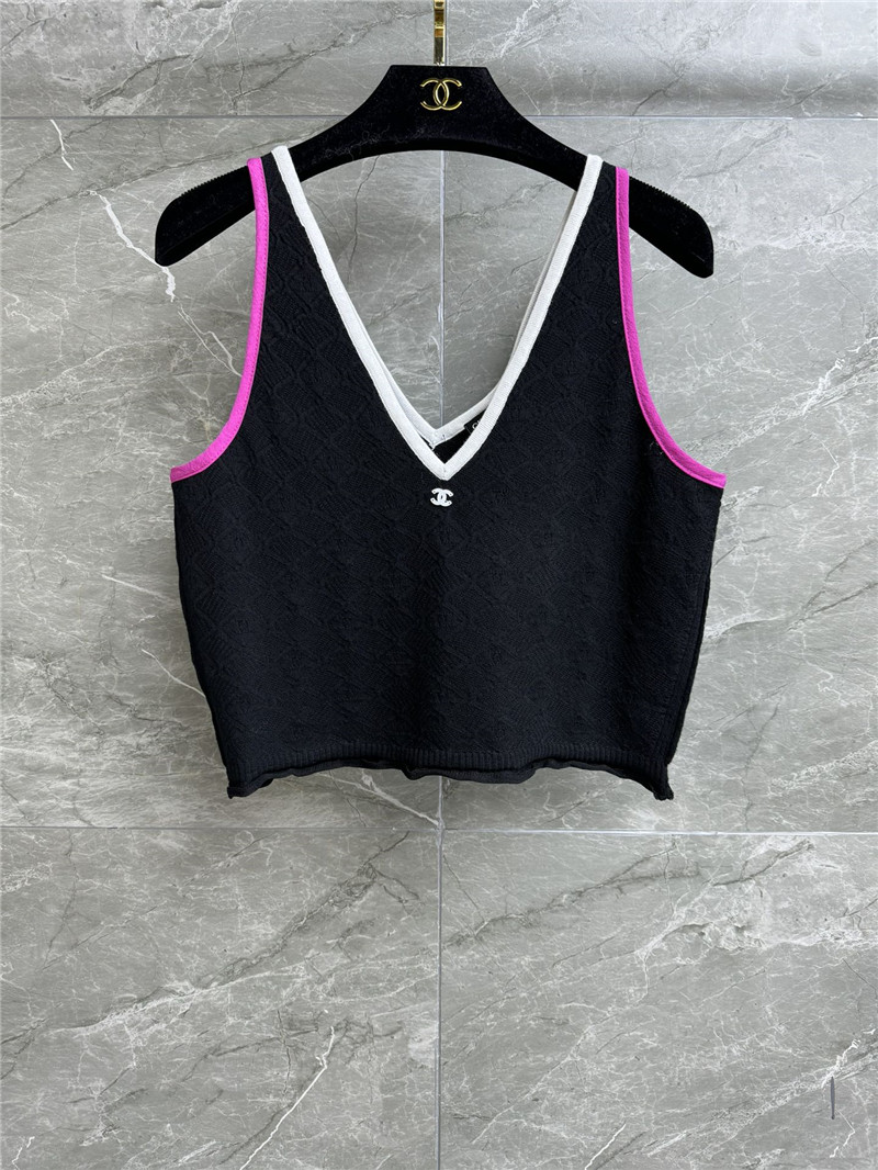 Chanel V-neck camisole