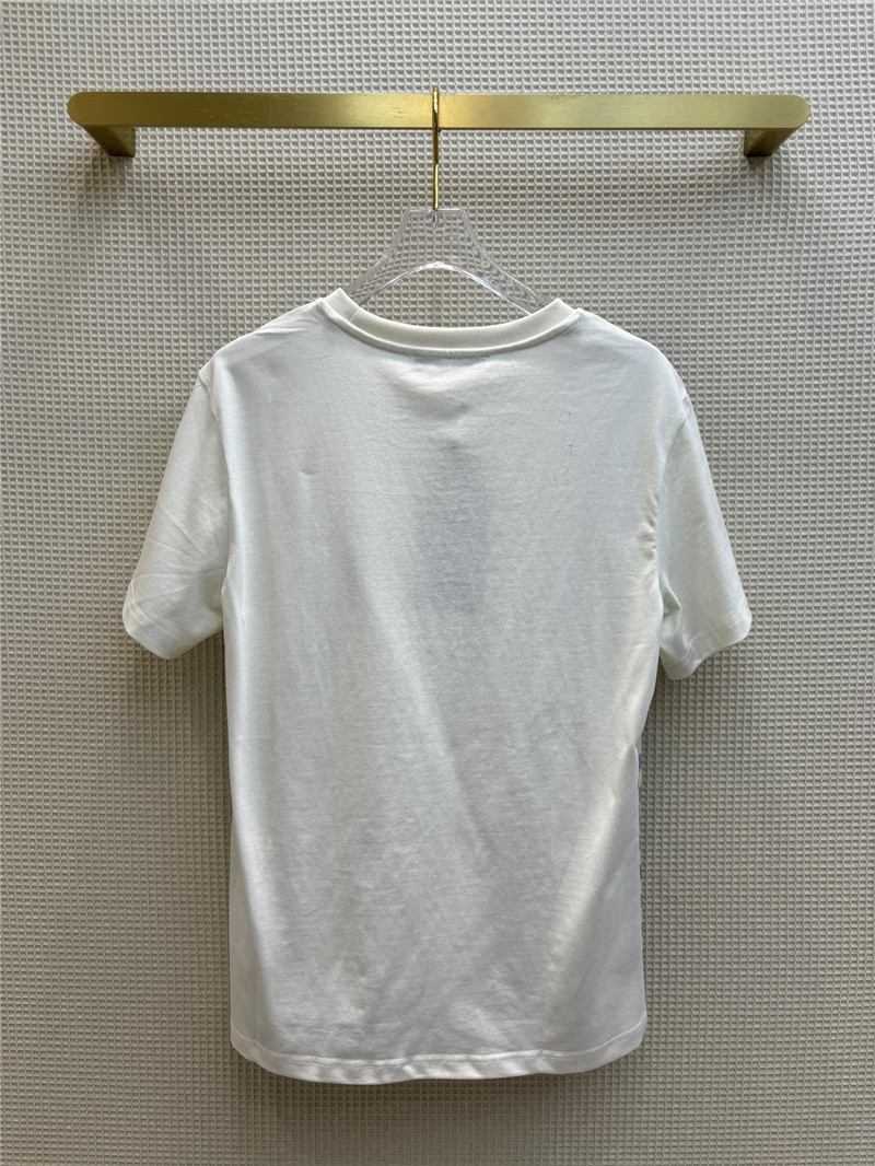 l0vis Vvtt0n lv checkerboard short-sleeved t-shirt