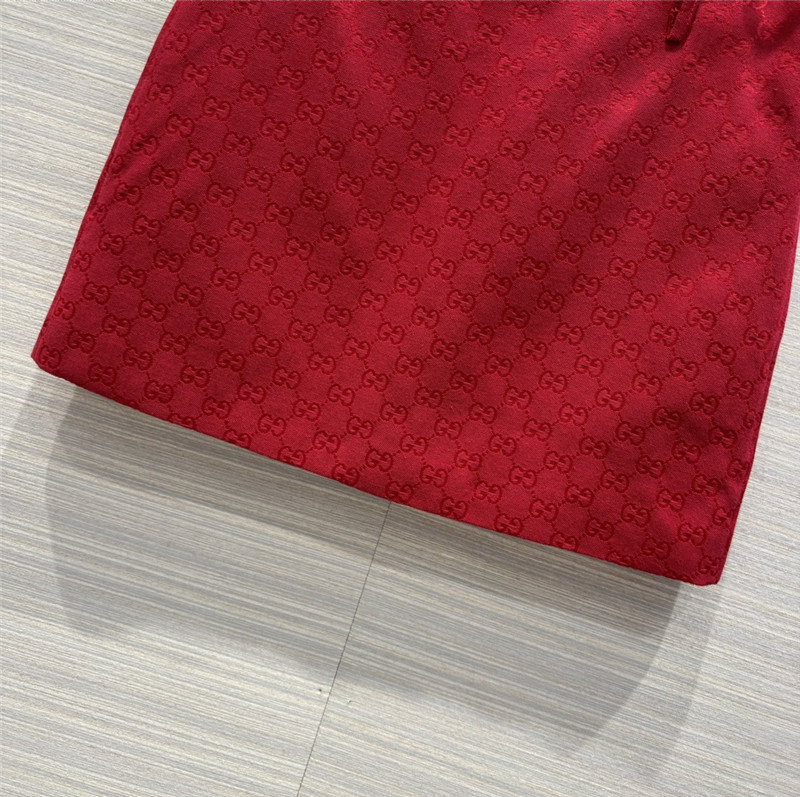 Gvc*1 double g presbyopia jacquard a-line mini skirt