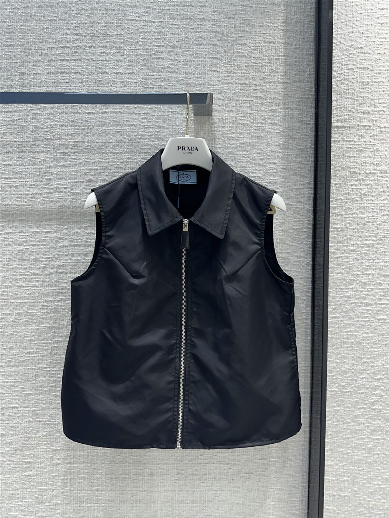 prada fashionable intellectual style nylon suit