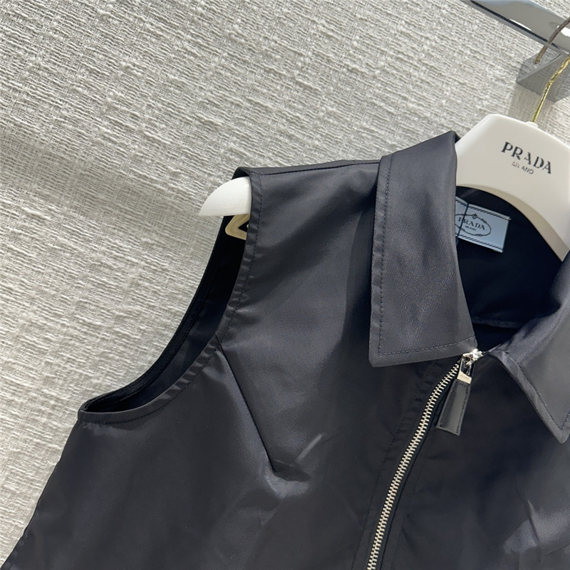 prada fashionable intellectual style nylon suit