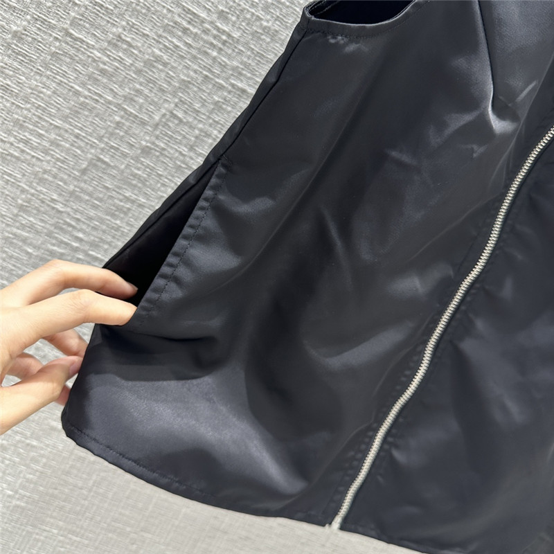 prada fashionable intellectual style nylon suit