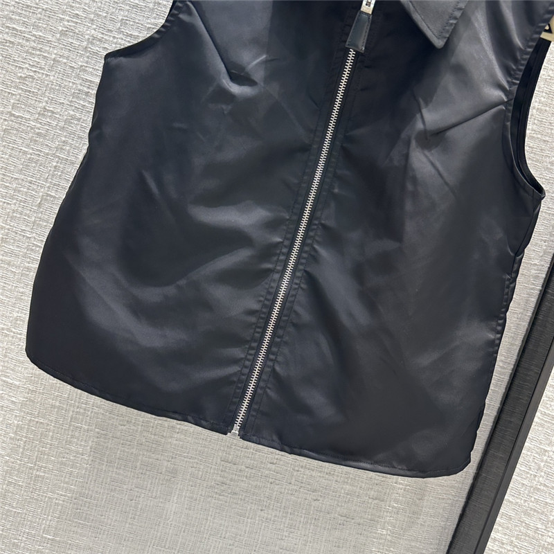 prada fashionable intellectual style nylon suit