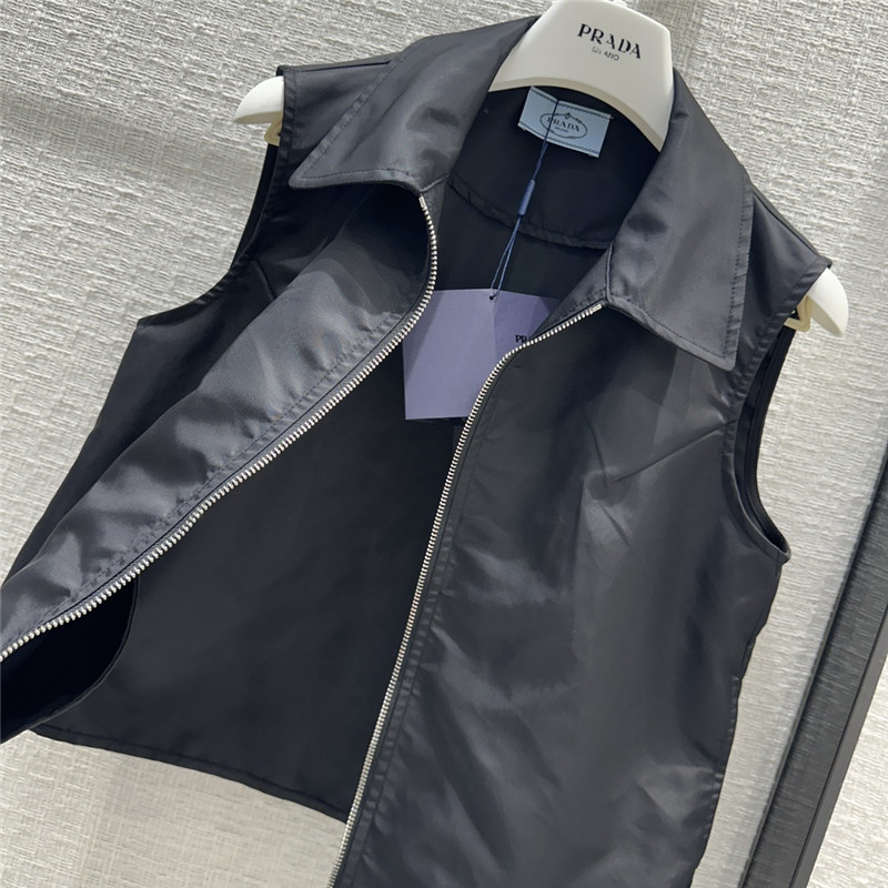 prada fashionable intellectual style nylon suit