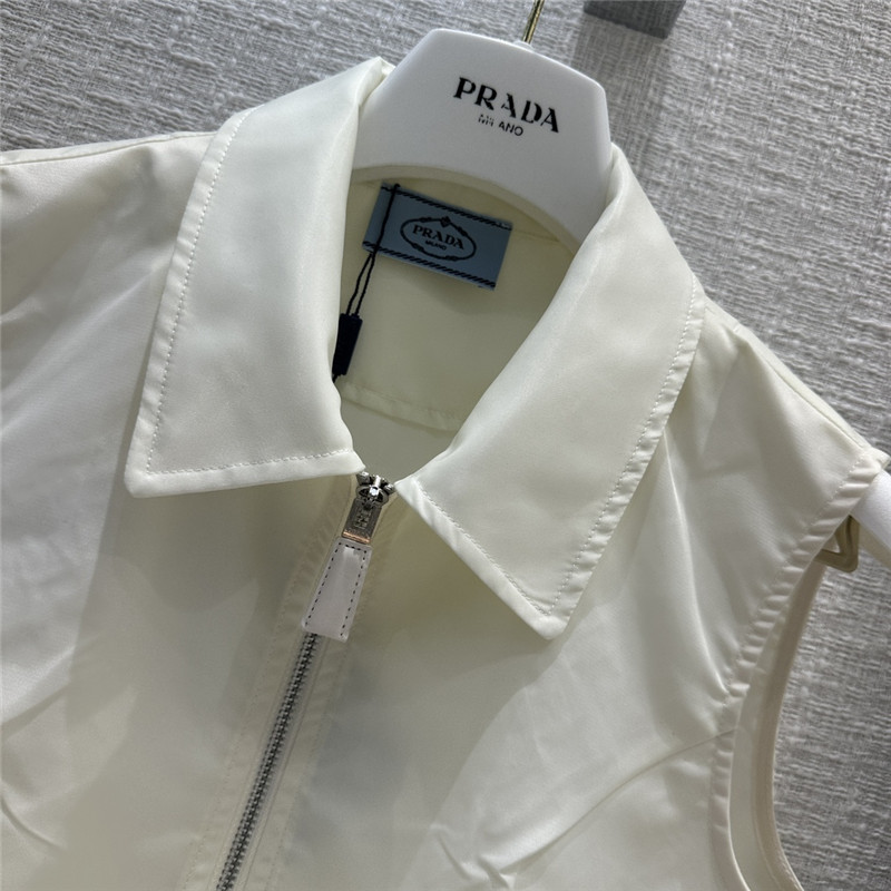 prada fashionable intellectual style nylon suit