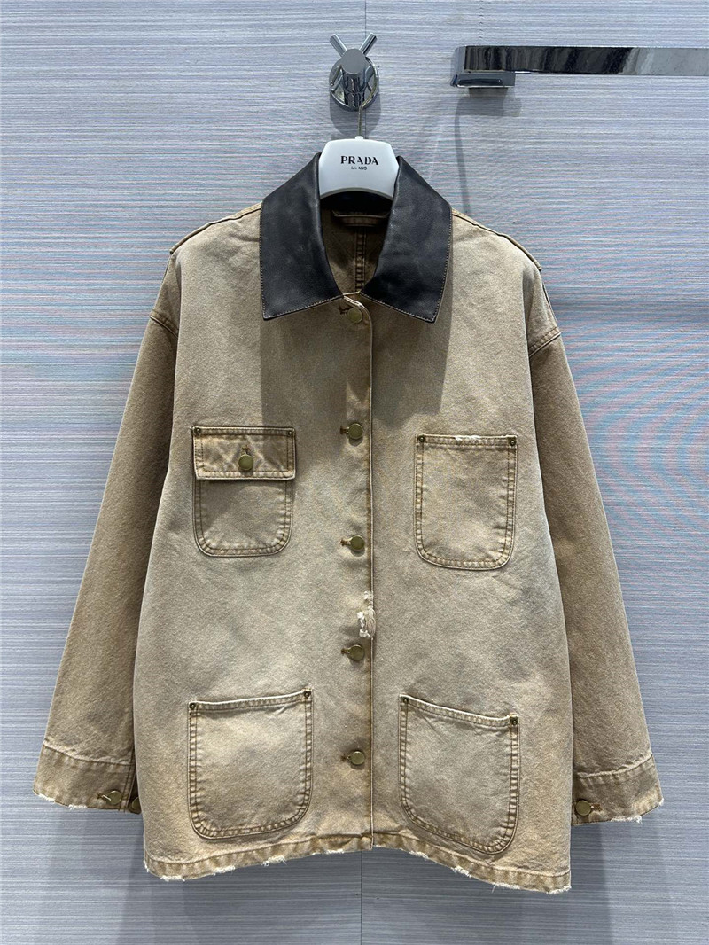 prada unisex work pocket jacket