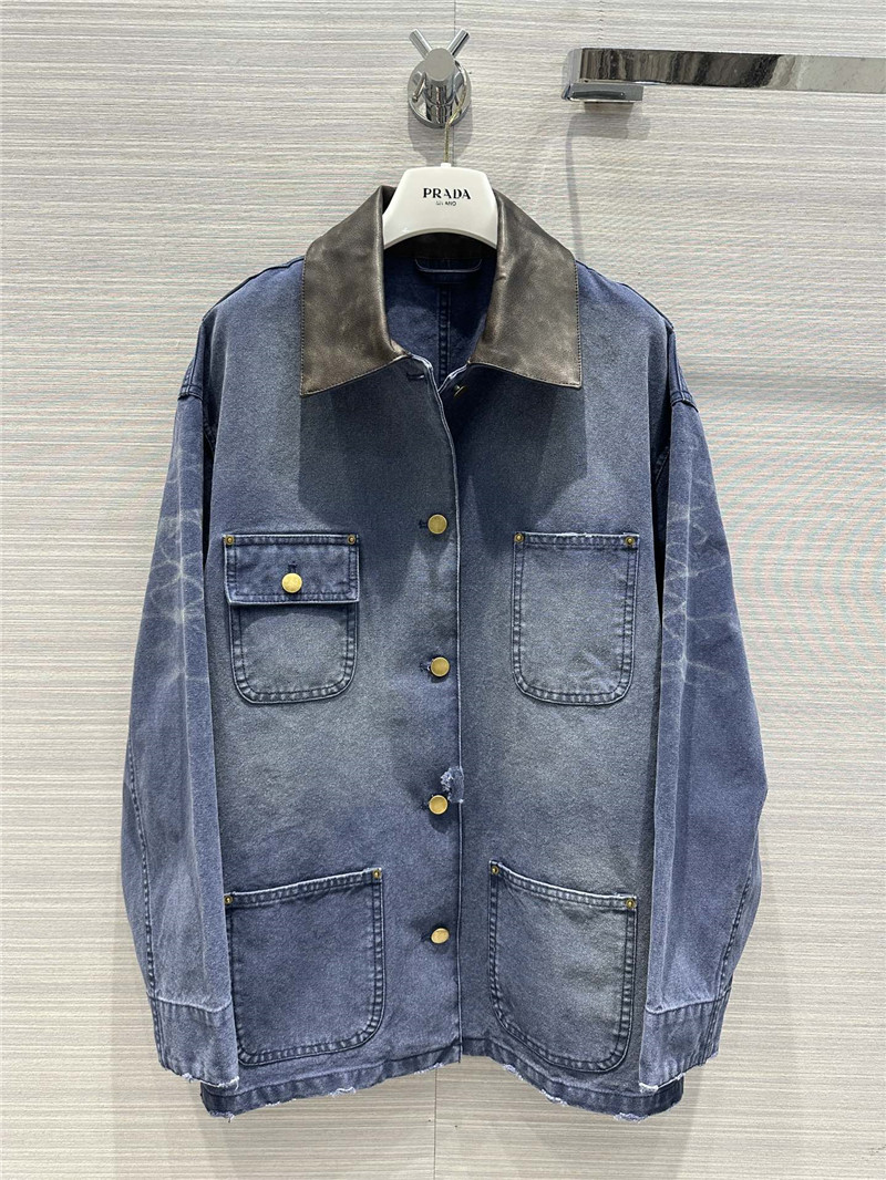 prada unisex work pocket jacket