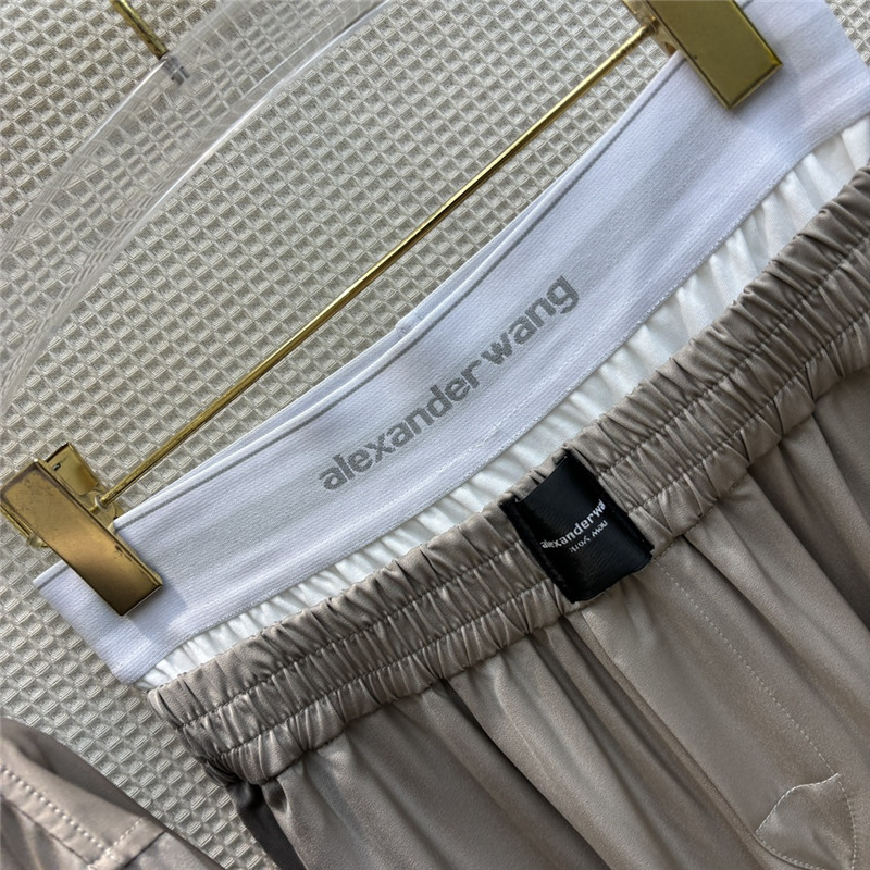 A1exa*der wang long-sleeved shirt + trousers suit