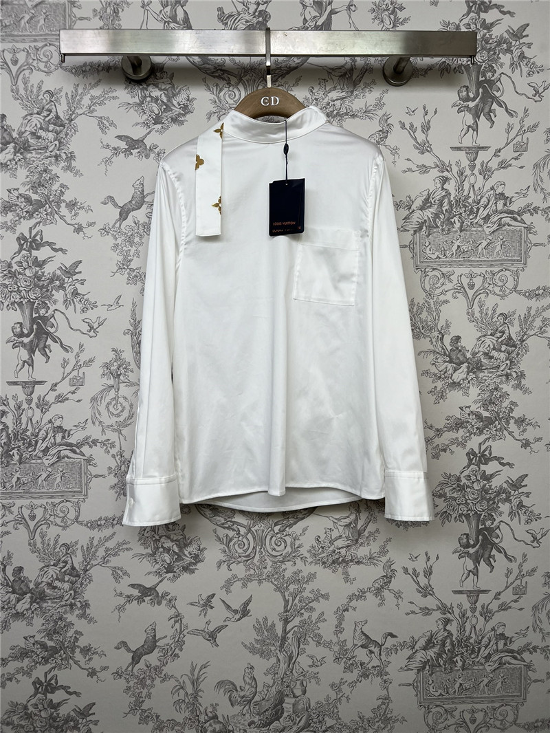 louis vuitton LV new spring and summer ribbon shirt