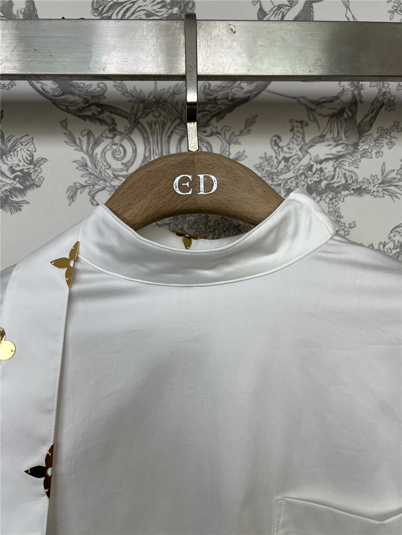 l0vis Vvtt0n lv new spring and summer ribbon shirt