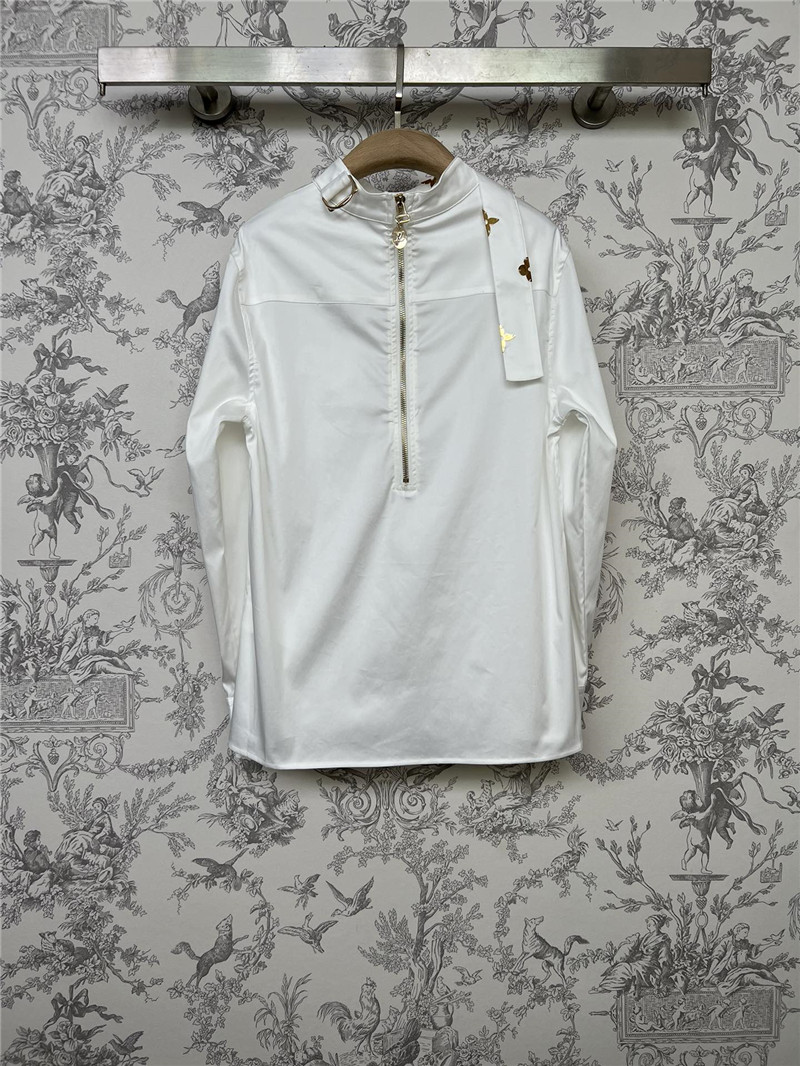 l0vis Vvtt0n lv new spring and summer ribbon shirt