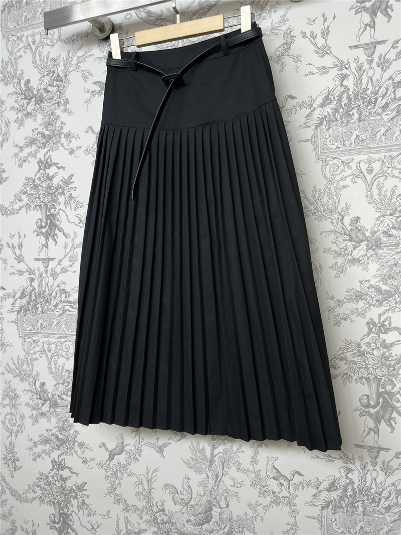 dior new pleated midi skirt