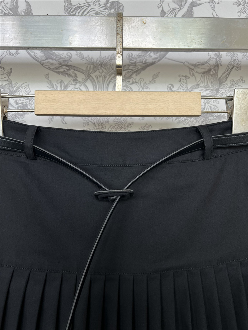 dior new pleated midi skirt