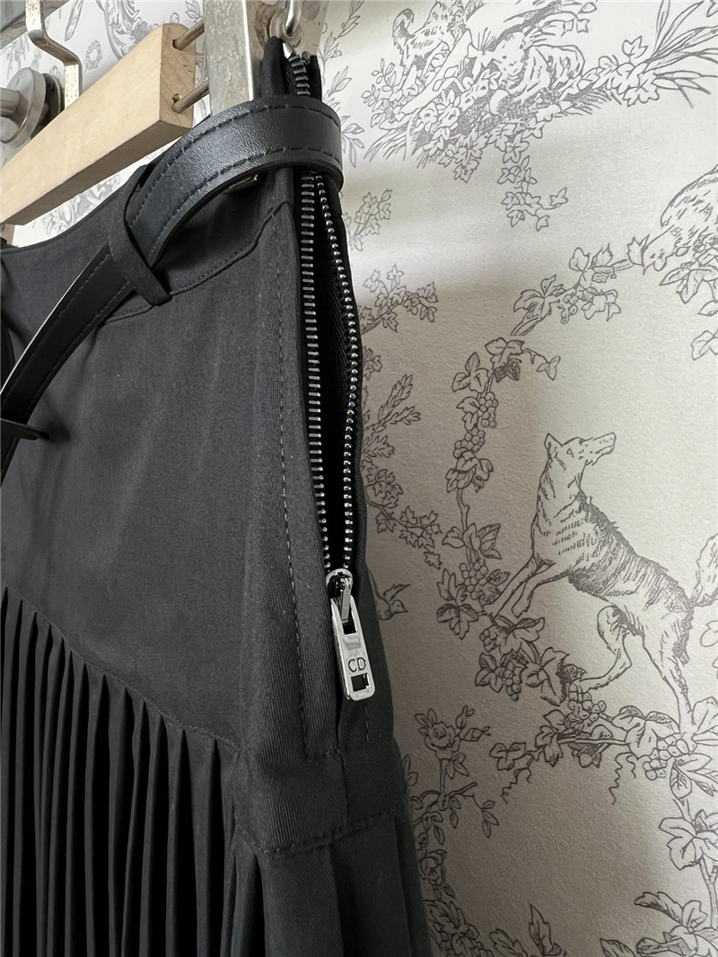 dior new pleated midi skirt