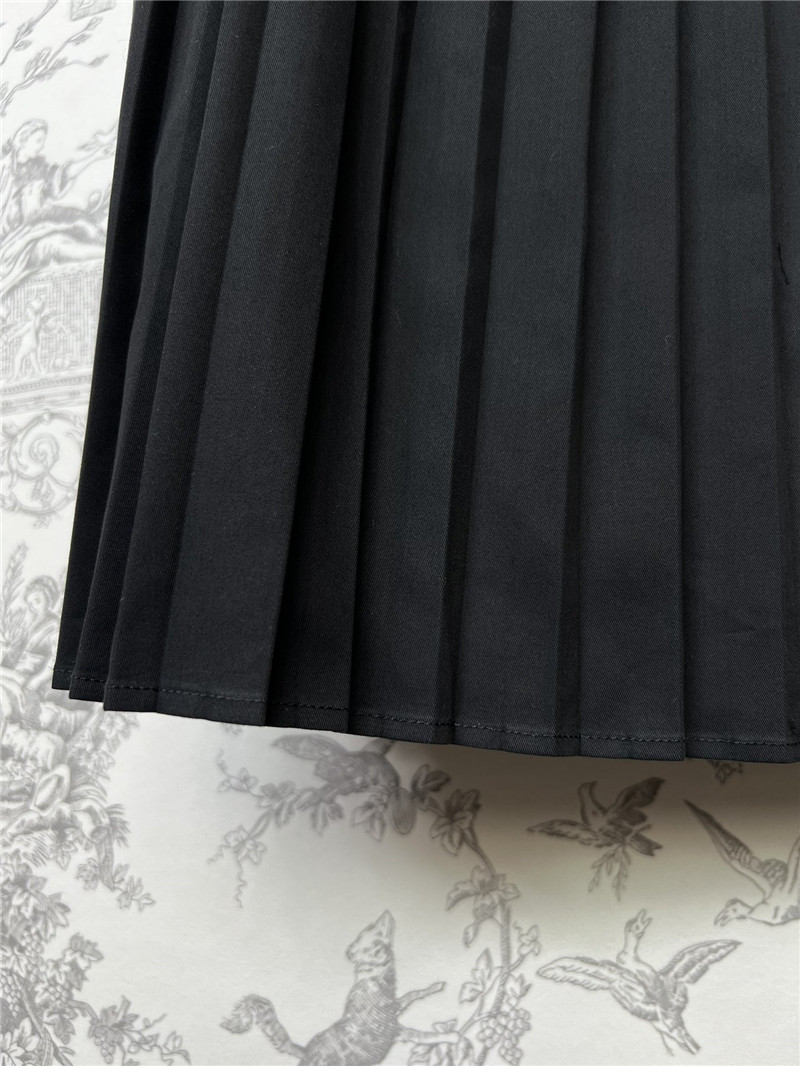 dior new pleated midi skirt