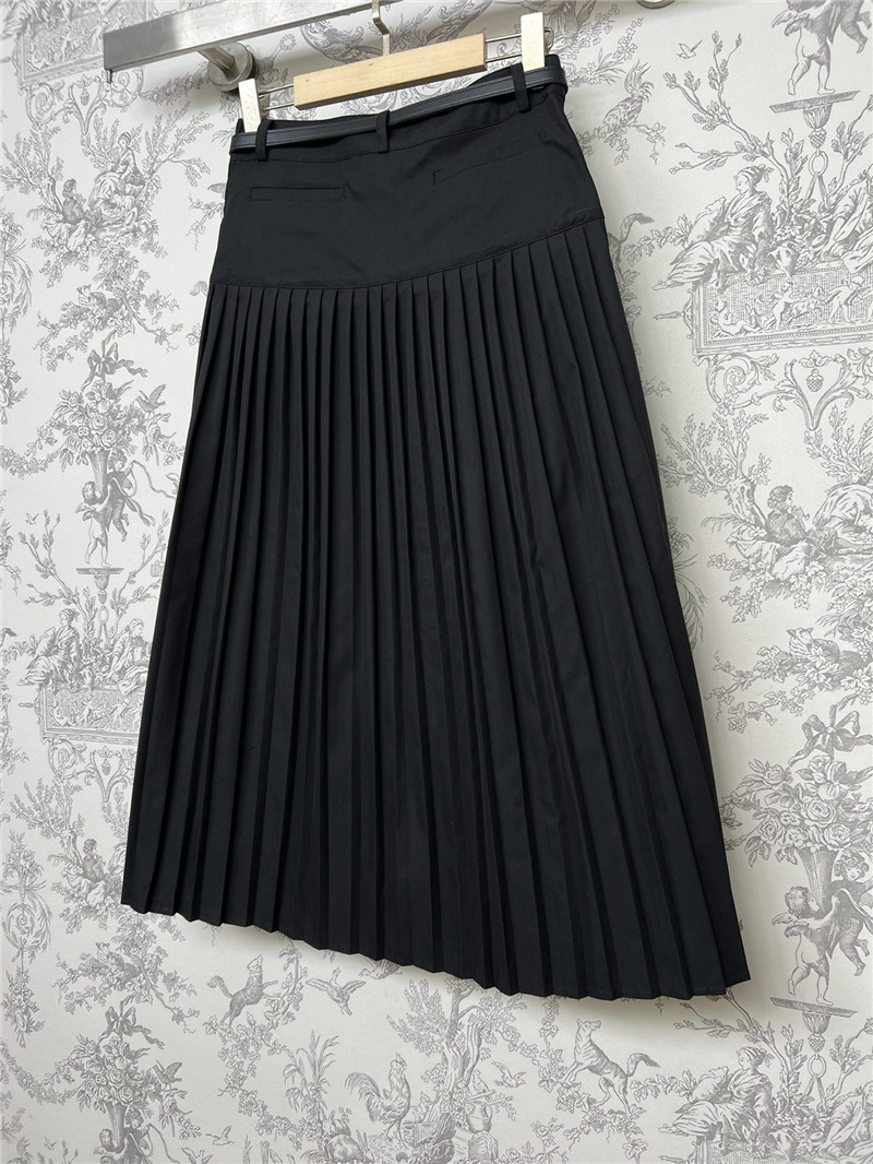 dior new pleated midi skirt