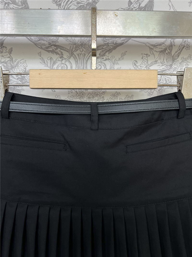 dior new pleated midi skirt