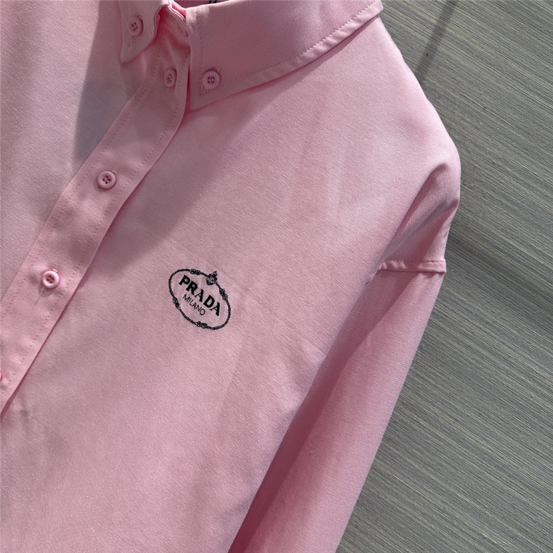 Pra*a vintage men’s and women’s oxford cotton shirt