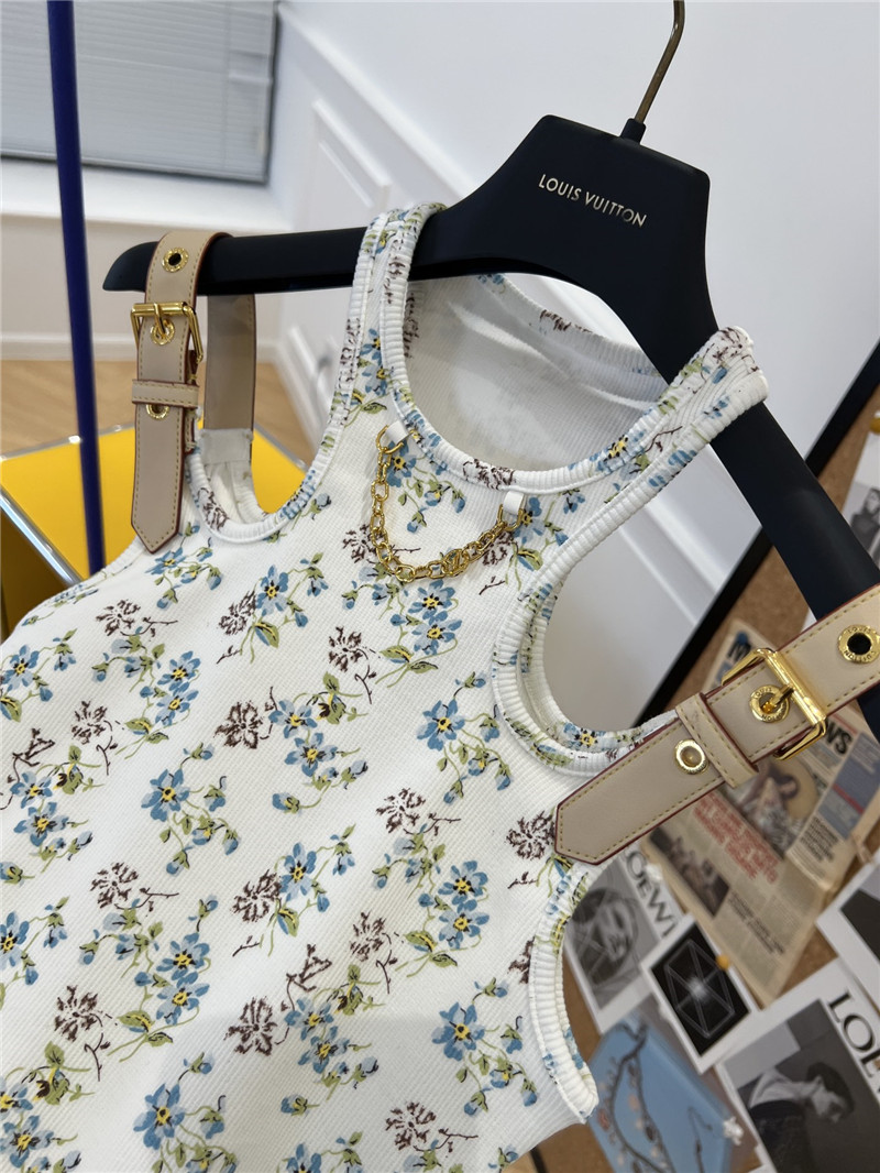 louis vuitton LV floral vest