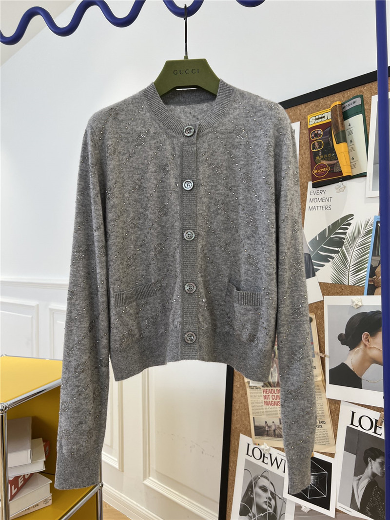 Gucci new knitted cardigan