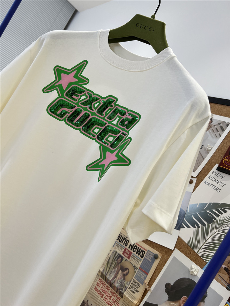 Gvc*1 sequin print t-shirt