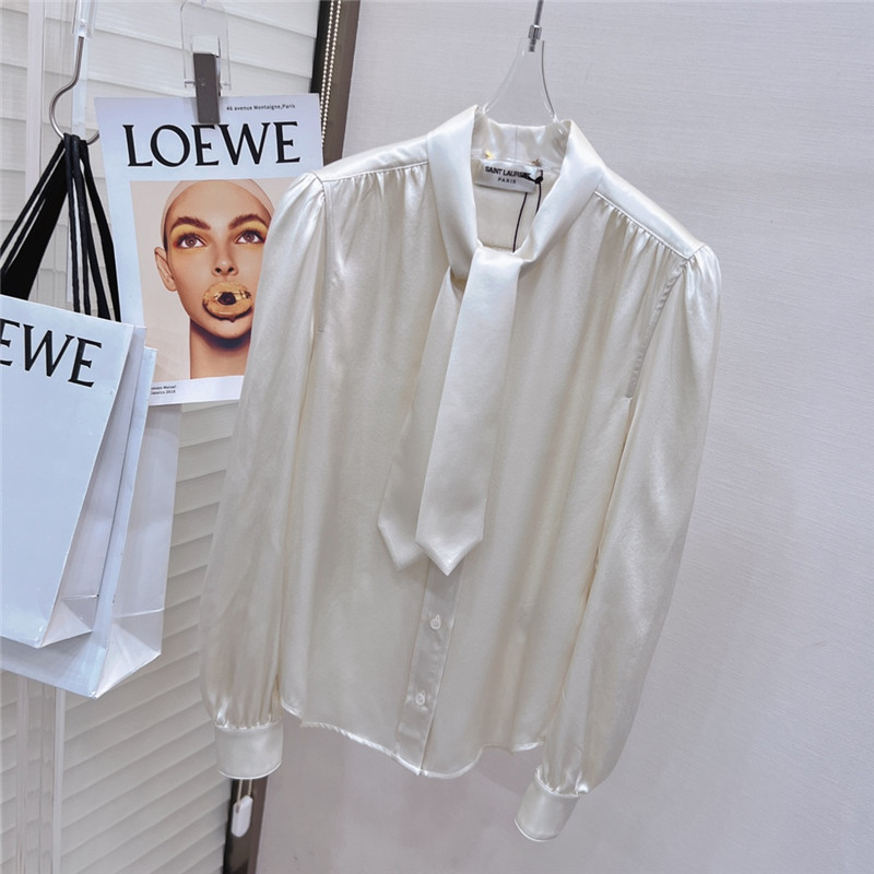 YSL women’s silk shirt