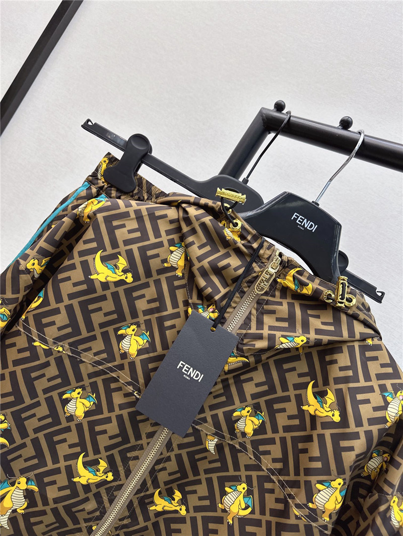 F**di new joint series windbreaker suit