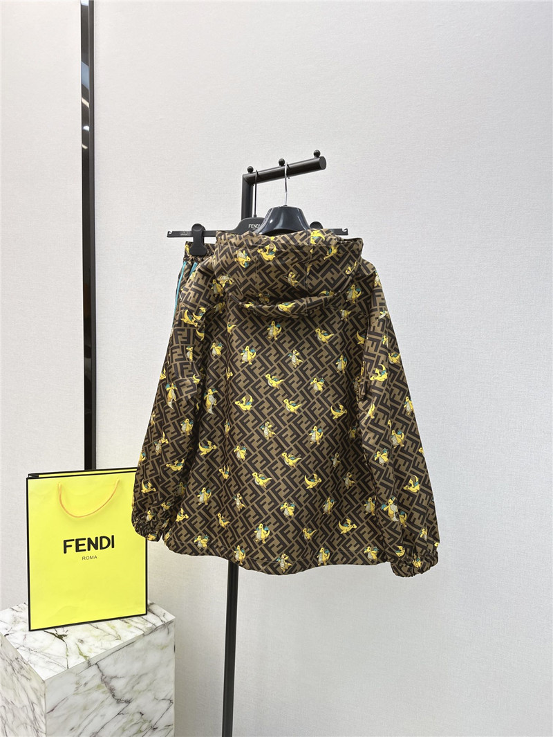 F**di new joint series windbreaker suit