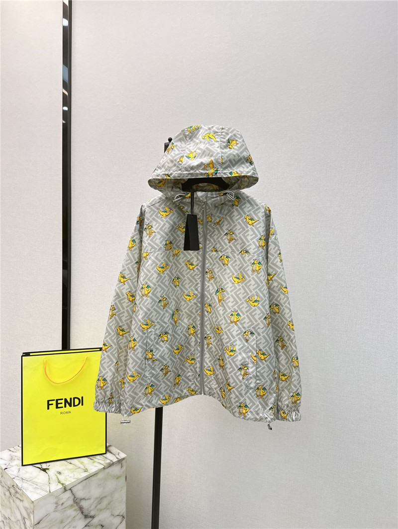 F**di new joint series windbreaker suit