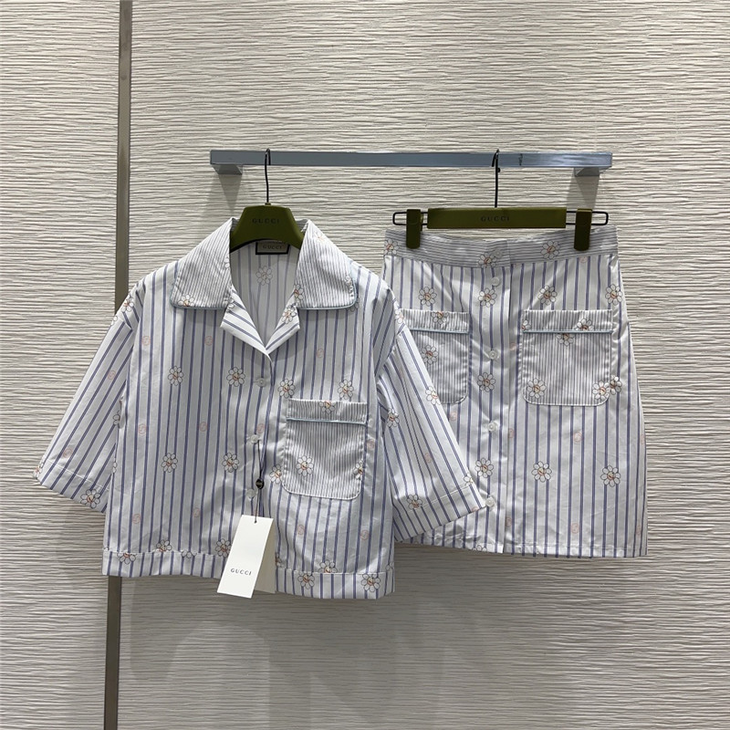 Gucci casual shirt suit