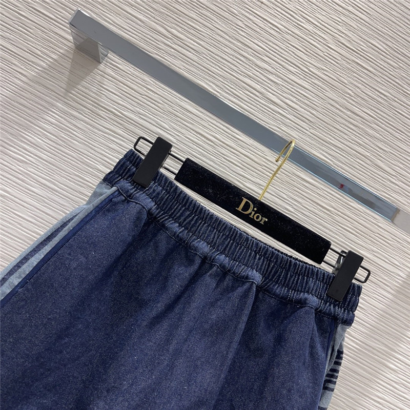 D10r retro denim hooded sweatshirt + shorts set